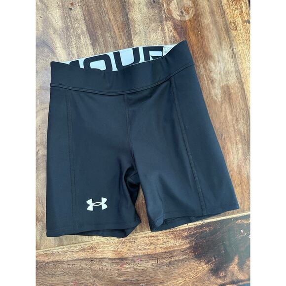 Under Armour Women's Black Softball Slider Shorts Size XS - Picture 3 of 9